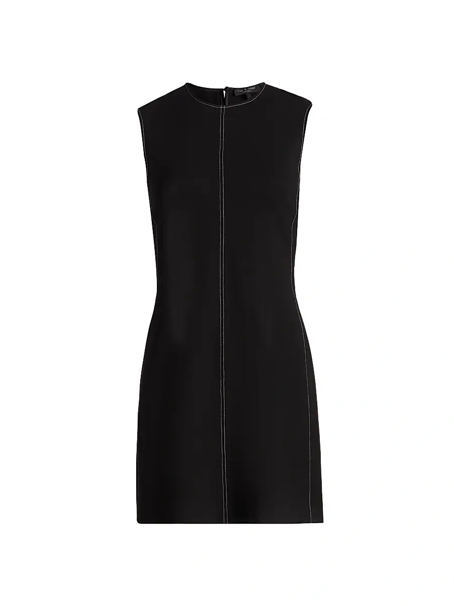 rag & bone Women's Irina Contrast Tailored Minidress
