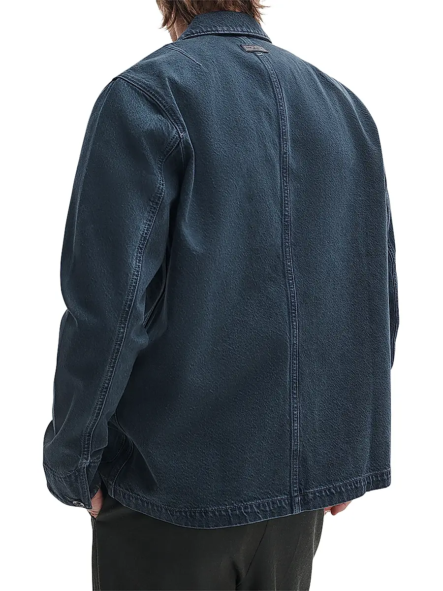 rag & bone Men's Evan Chore Denim Jacket | Thumbnail 4 rag & bone Men's Evan Chore Denim Jacket | Thumbnail 4