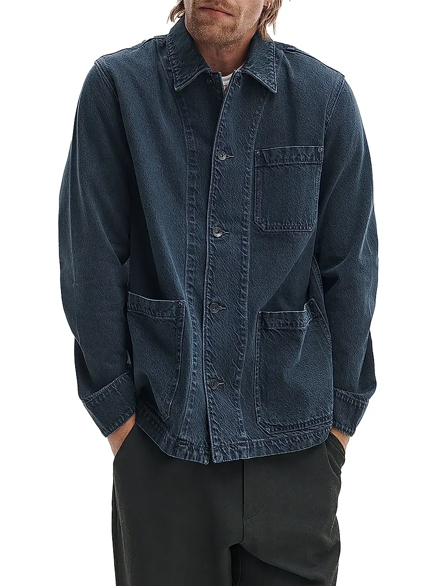 rag & bone Men's Evan Chore Denim Jacket | Thumbnail 5 rag & bone Men's Evan Chore Denim Jacket | Thumbnail 5