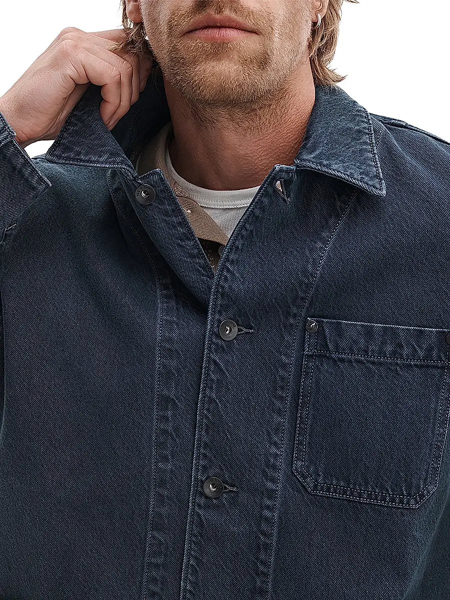 rag & bone Men's Evan Chore Denim Jacket | Thumbnail 6 rag & bone Men's Evan Chore Denim Jacket | Thumbnail 6