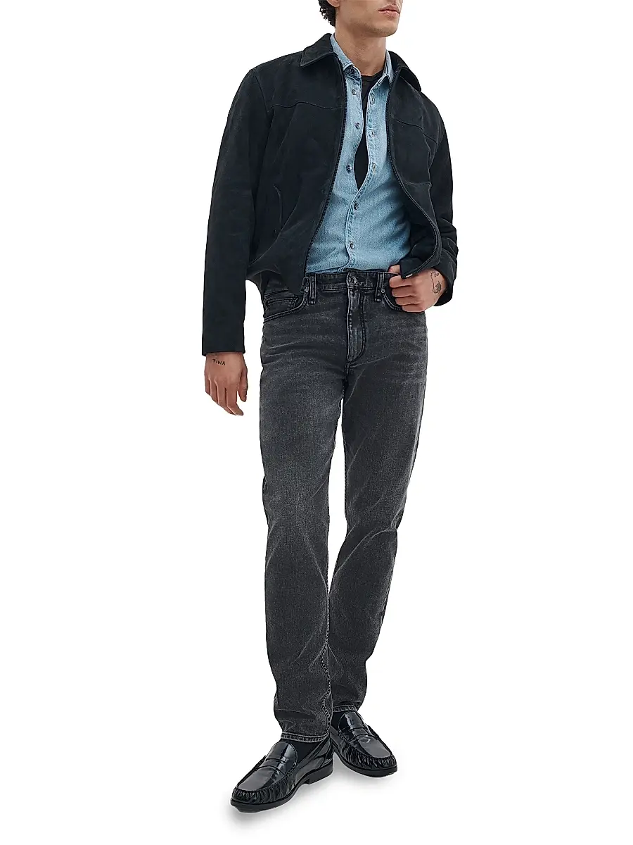 rag & bone Men's Tomlin Denim Shirt | Thumbnail 2 rag & bone Men's Tomlin Denim Shirt | Thumbnail 2