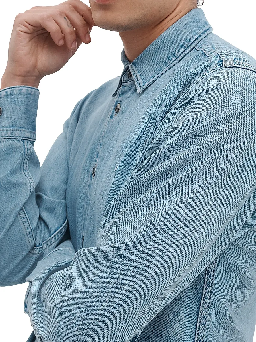 rag & bone Men's Tomlin Denim Shirt | Thumbnail 5 rag & bone Men's Tomlin Denim Shirt | Thumbnail 5