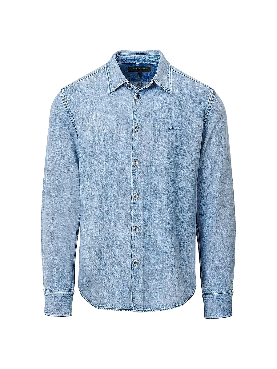 rag & bone Men's Tomlin Denim Shirt