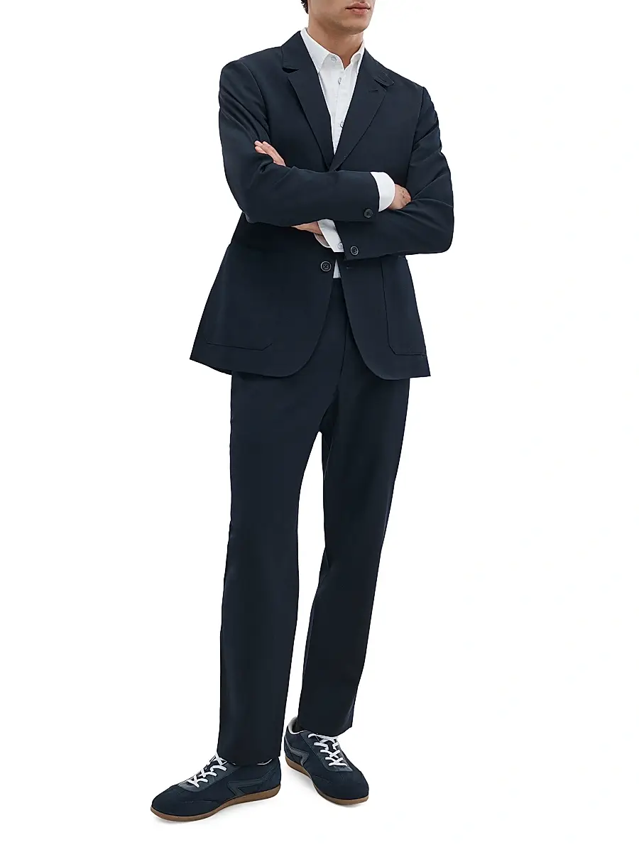 rag & bone Men's Vincent Wool Gabardine Blazer | Thumbnail 2 rag & bone Men's Vincent Wool Gabardine Blazer | Thumbnail 2