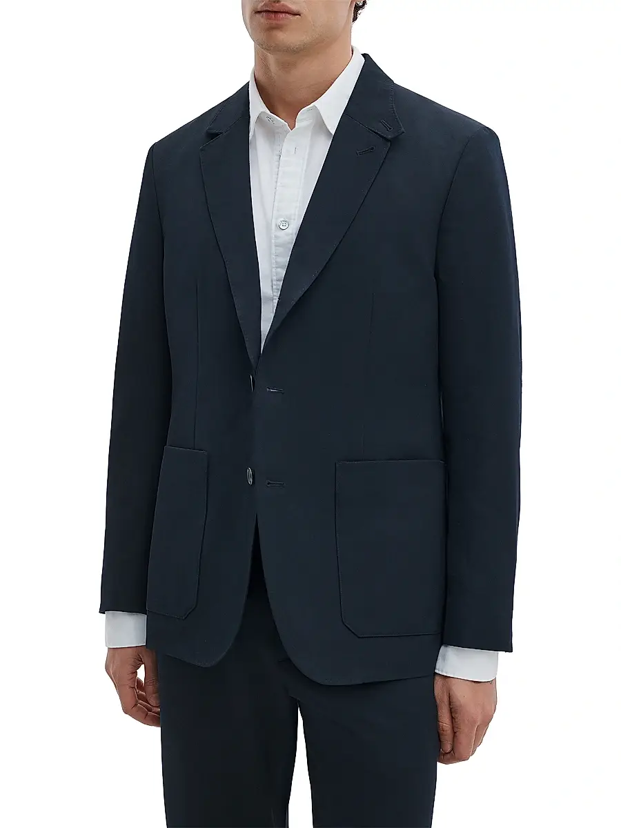 rag & bone Men's Vincent Wool Gabardine Blazer | Thumbnail 3 rag & bone Men's Vincent Wool Gabardine Blazer | Thumbnail 3