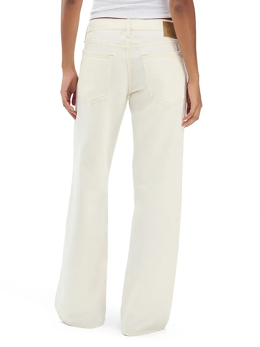 rag & bone Women's Cam Low-Rise Full Straight-Leg Jeans | Thumbnail 4 rag & bone Women's Cam Low-Rise Full Straight-Leg Jeans | Thumbnail 4