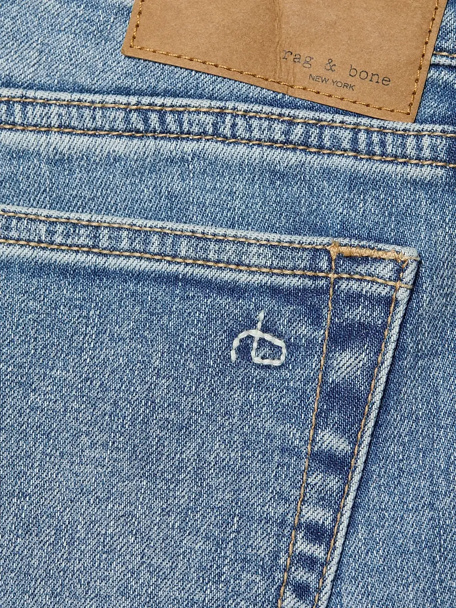 rag & bone Women's Dre Slim Low-Rise Boyfriend Jeans | Thumbnail 7