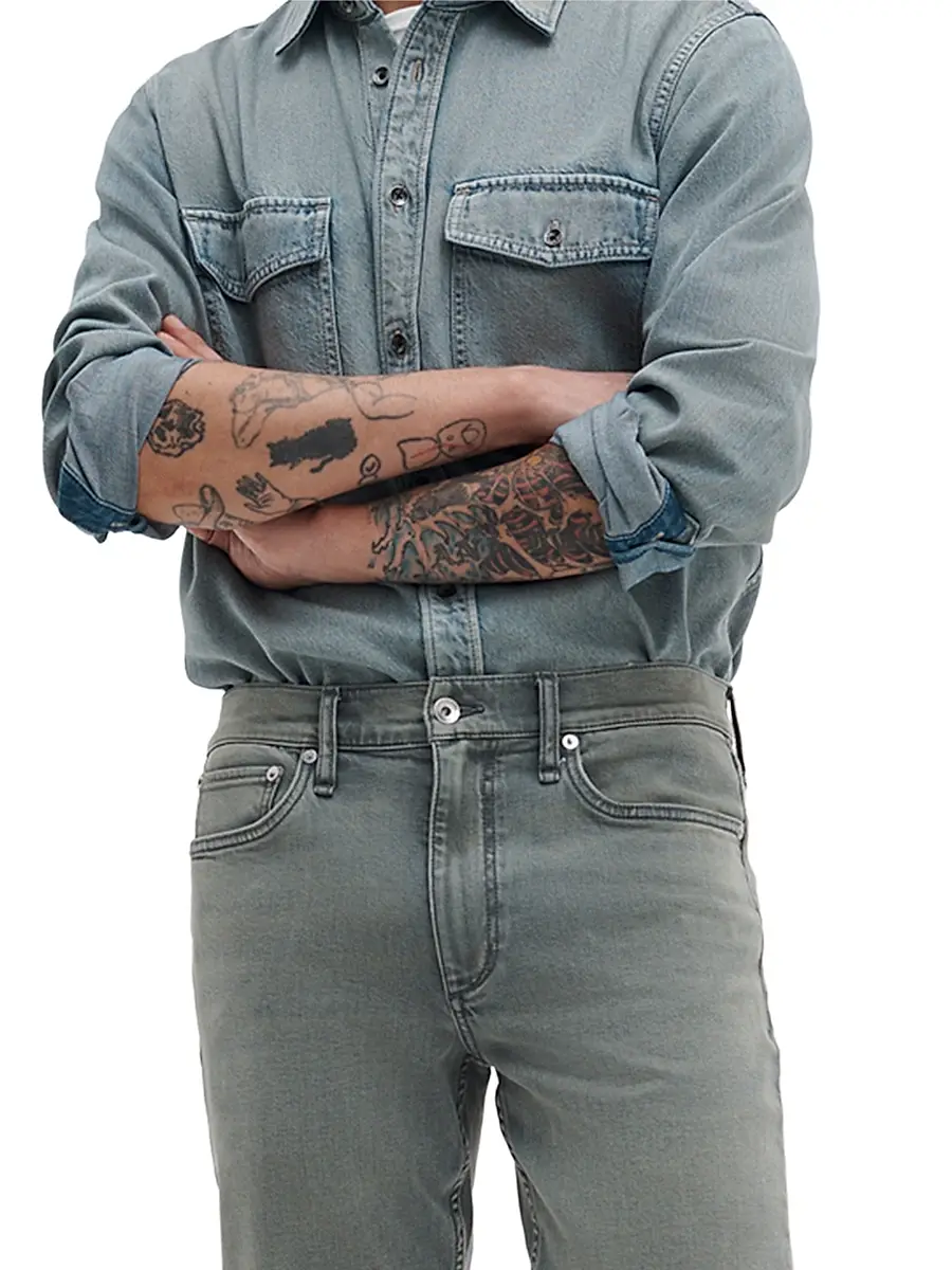 rag & bone Men's Fit 2 Authentic Stretch Slim-Straight Jeans | Thumbnail 3