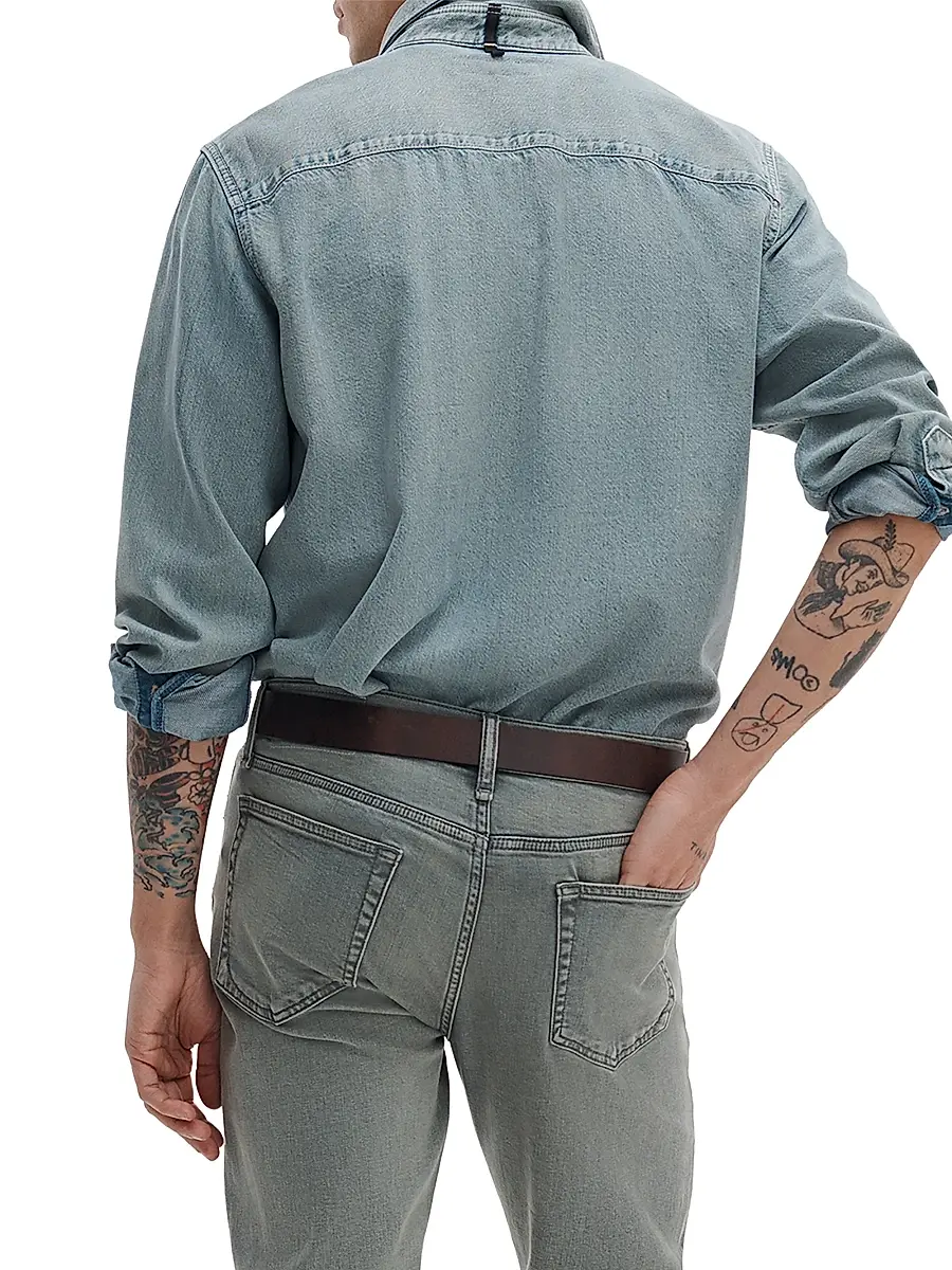 rag & bone Men's Fit 2 Authentic Stretch Slim-Straight Jeans | Thumbnail 4