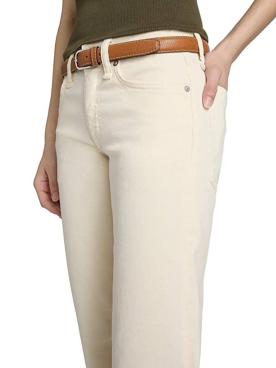 rag & bone Women's Harlow Low-Rise Ankle Straight Jeans | Thumbnail 6