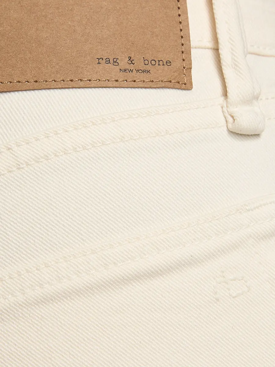 rag & bone Women's Harlow Low-Rise Ankle Straight Jeans | Thumbnail 7