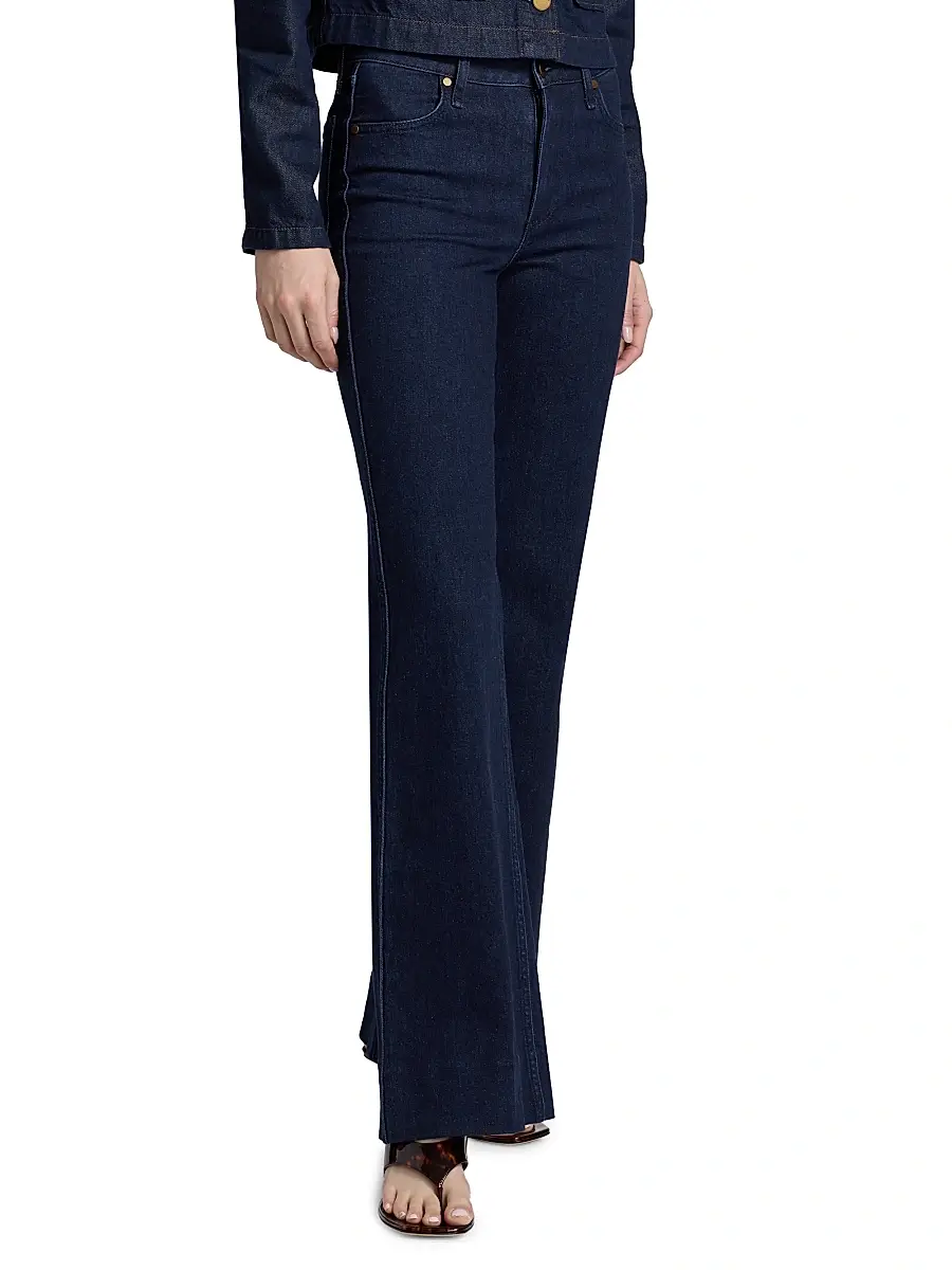rag & bone Women's Ruby Flare Jeans | Thumbnail 4 rag & bone Women's Ruby Flare Jeans | Thumbnail 4