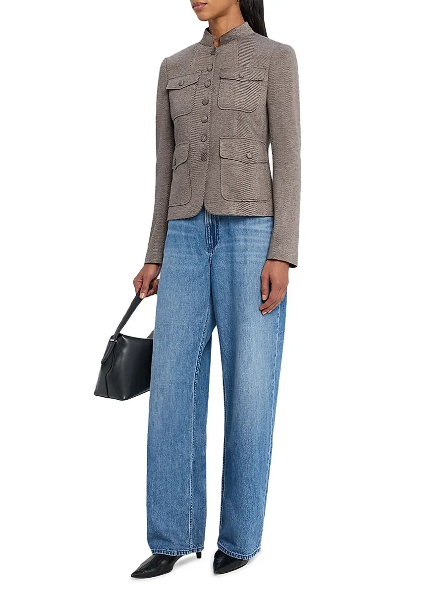 rag & bone Women's Featherweight Logan Wide-Leg Jeans | Thumbnail 2 rag & bone Women's Featherweight Logan Wide-Leg Jeans | Thumbnail 2