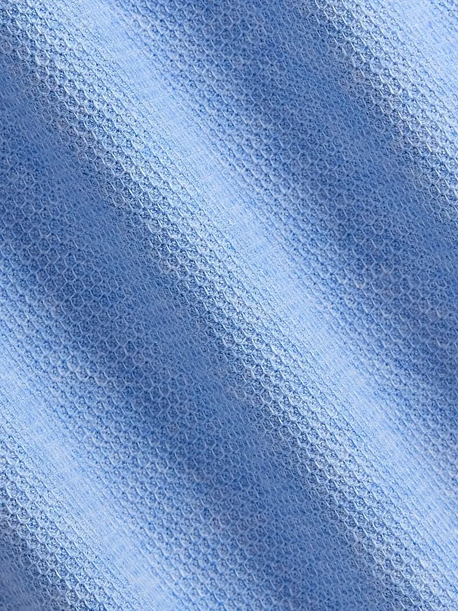 Polo Ralph Lauren Men's Textured Honeycomb Cotton Shirt | Thumbnail 7