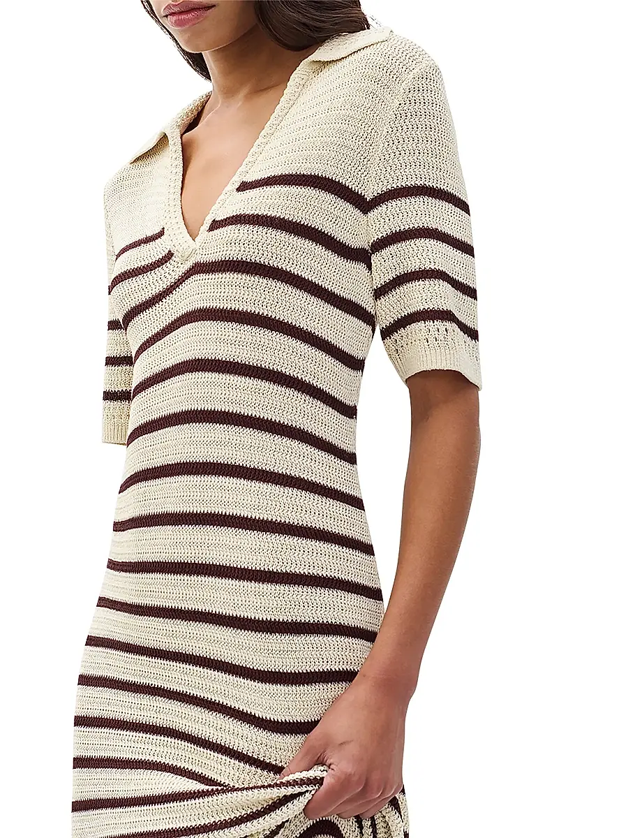 rag & bone Women's Costi Striped Cotton-Blend Knit Maxi Dress | Thumbnail 5 rag & bone Women's Costi Striped Cotton-Blend Knit Maxi Dress | Thumbnail 5