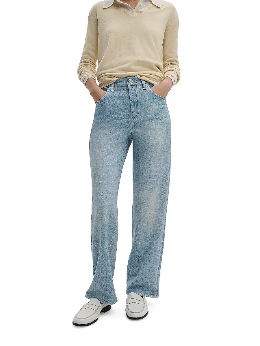 rag & bone Women's rb Miramar Terry Shea Ankle Straight-Leg Pants | Thumbnail 2 rag & bone Women's rb Miramar Terry Shea Ankle Straight-Leg Pants | Thumbnail 2