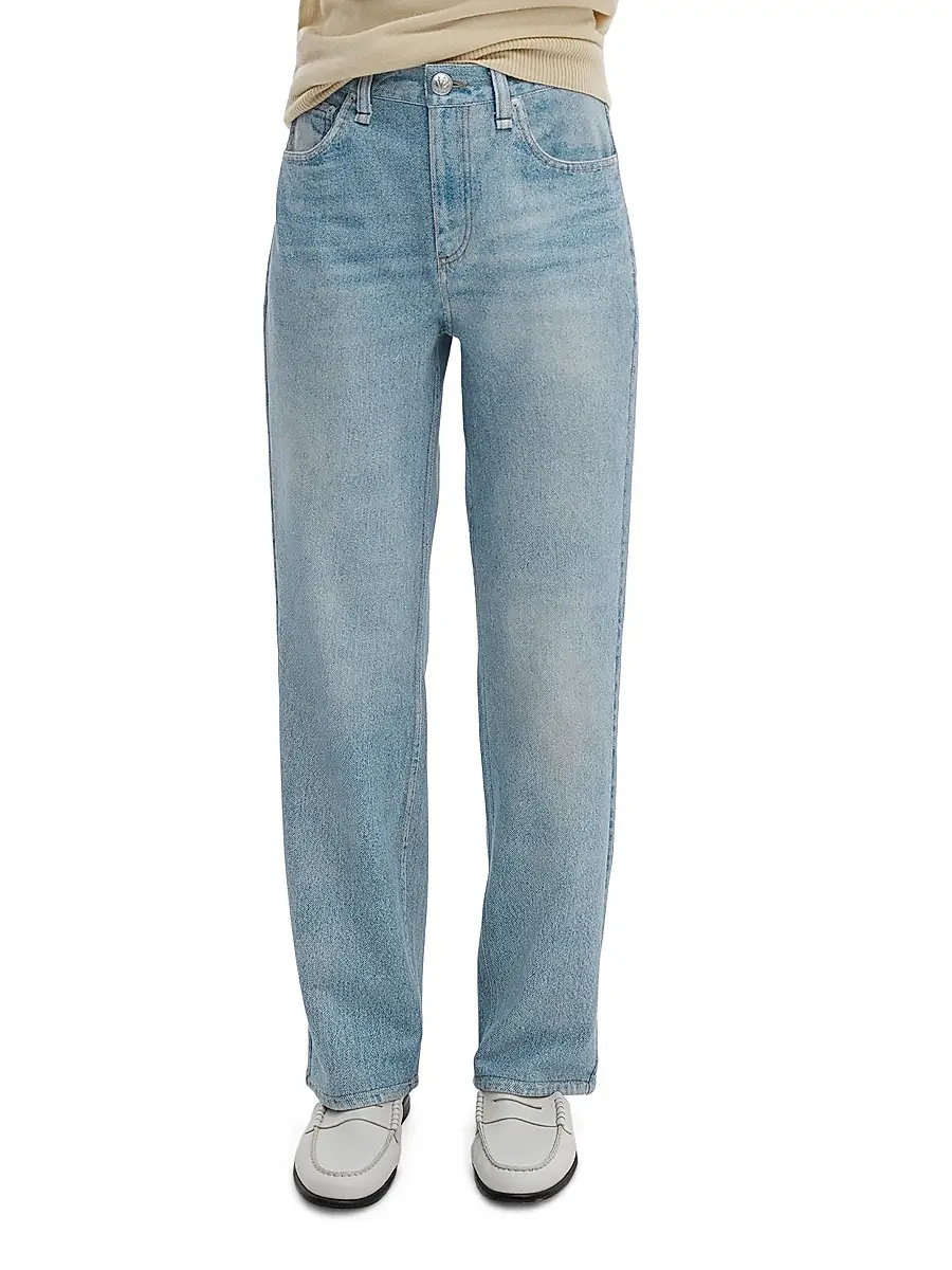 rag & bone Women's rb Miramar Terry Shea Ankle Straight-Leg Pants | Thumbnail 3 rag & bone Women's rb Miramar Terry Shea Ankle Straight-Leg Pants | Thumbnail 3
