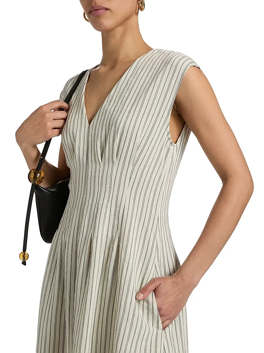 rag & bone Women's Ines Striped A-Line Maxi Dress | Thumbnail 6 rag & bone Women's Ines Striped A-Line Maxi Dress | Thumbnail 6