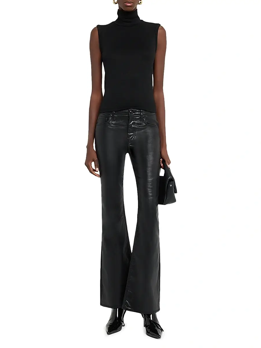 rag & bone Women's Flexi Dahlia Mid-Rise Coated Jeans | Thumbnail 2 rag & bone Women's Flexi Dahlia Mid-Rise Coated Jeans | Thumbnail 2