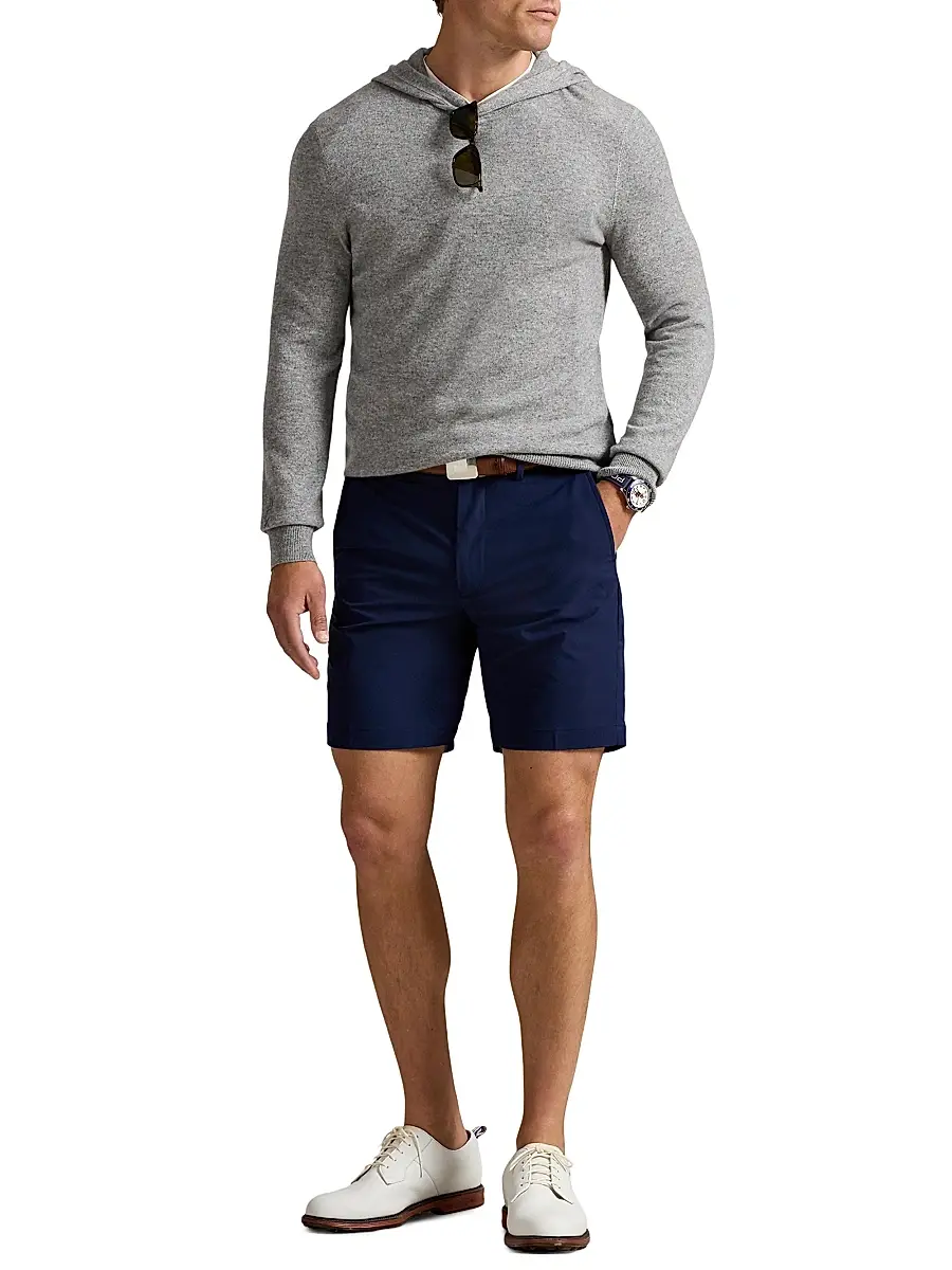 Polo Ralph Lauren Men's Tab Waist Tailored Shorts | Thumbnail 2 Polo Ralph Lauren Men's Tab Waist Tailored Shorts | Thumbnail 2