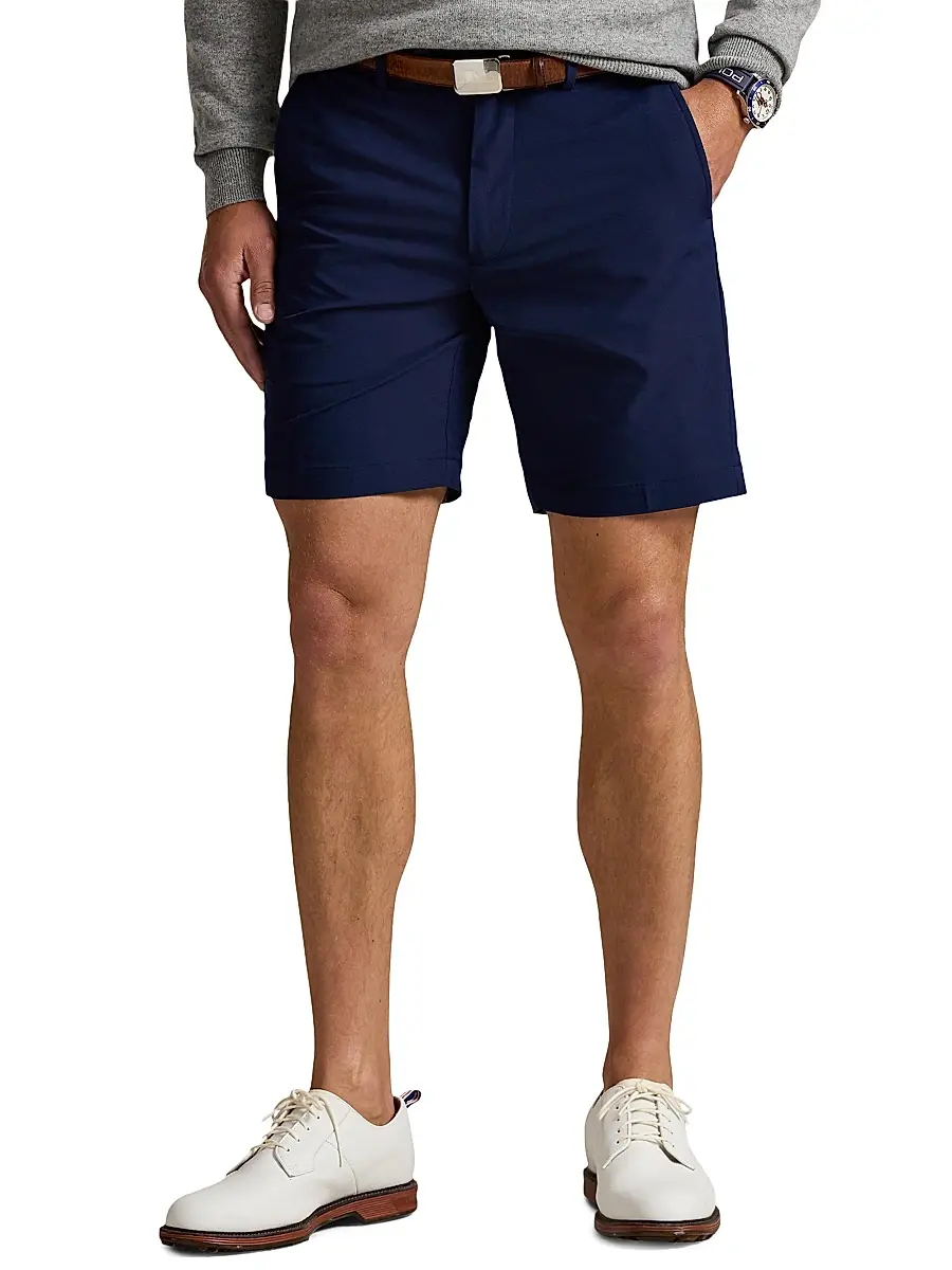 Polo Ralph Lauren Men's Tab Waist Tailored Shorts | Thumbnail 3 Polo Ralph Lauren Men's Tab Waist Tailored Shorts | Thumbnail 3