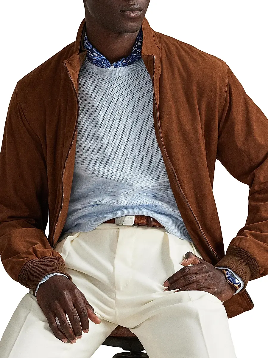 Polo Ralph Lauren Men's Better Linen Open-Knit Sweater | Thumbnail 5 Polo Ralph Lauren Men's Better Linen Open-Knit Sweater | Thumbnail 5