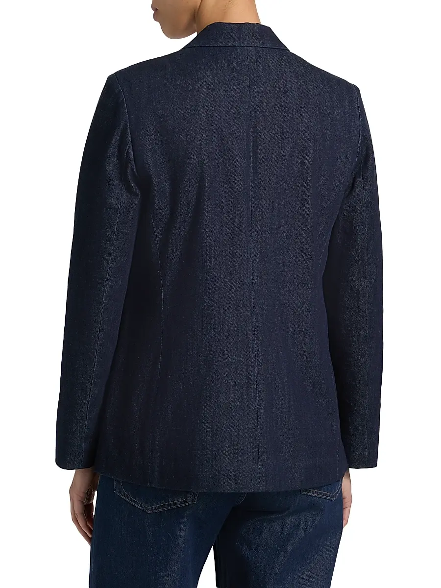 rag & bone Women's Jennie Denim Blazer | Thumbnail 5