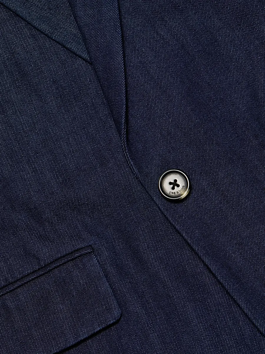 rag & bone Women's Jennie Denim Blazer | Thumbnail 7