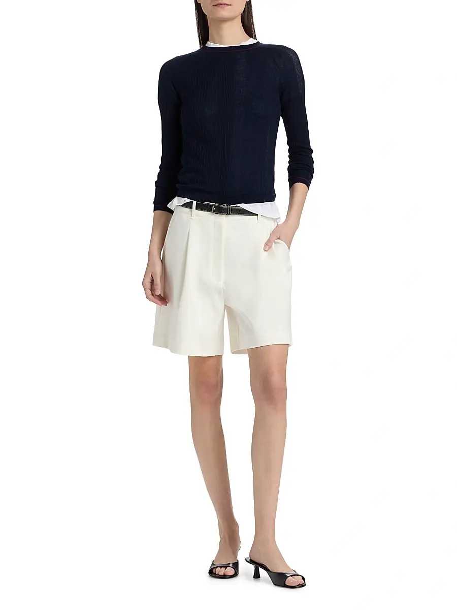 rag & bone Women's Teresa Textured Rib-Knit Slim-Fit Sweater | Thumbnail 2 rag & bone Women's Teresa Textured Rib-Knit Slim-Fit Sweater | Thumbnail 2