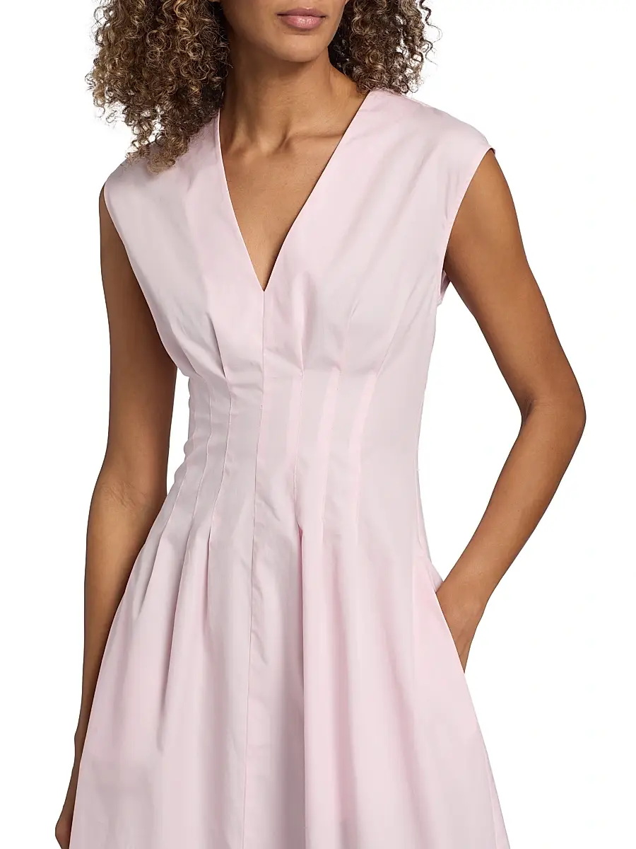 rag & bone Women's Ines Cotton Poplin A-Line Maxi Dress | Thumbnail 6 rag & bone Women's Ines Cotton Poplin A-Line Maxi Dress | Thumbnail 6