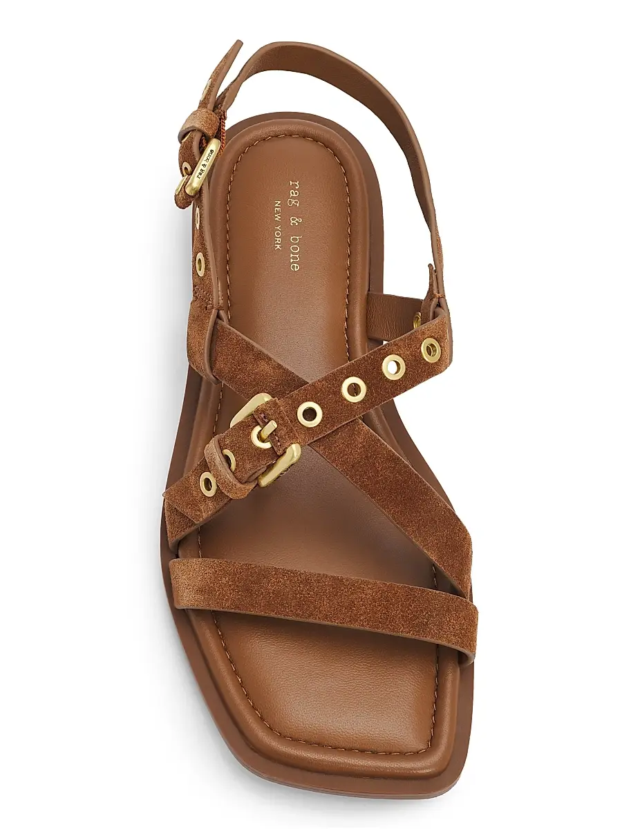 rag & bone Women's Harlow Suede Sandals | Thumbnail 4 rag & bone Women's Harlow Suede Sandals | Thumbnail 4