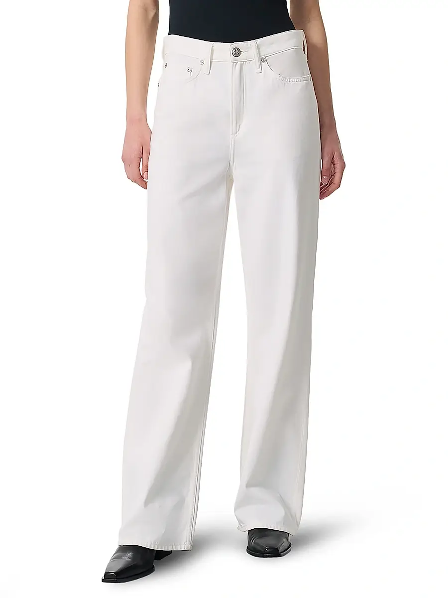 rag & bone Women's Featherweight Logan Wide-Leg Jeans | Thumbnail 3 rag & bone Women's Featherweight Logan Wide-Leg Jeans | Thumbnail 3