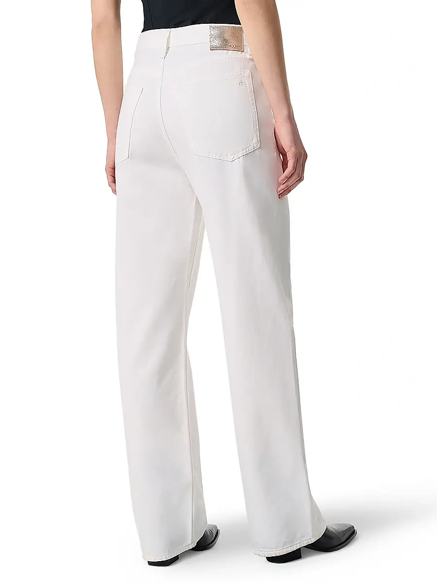 rag & bone Women's Featherweight Logan Wide-Leg Jeans | Thumbnail 4 rag & bone Women's Featherweight Logan Wide-Leg Jeans | Thumbnail 4