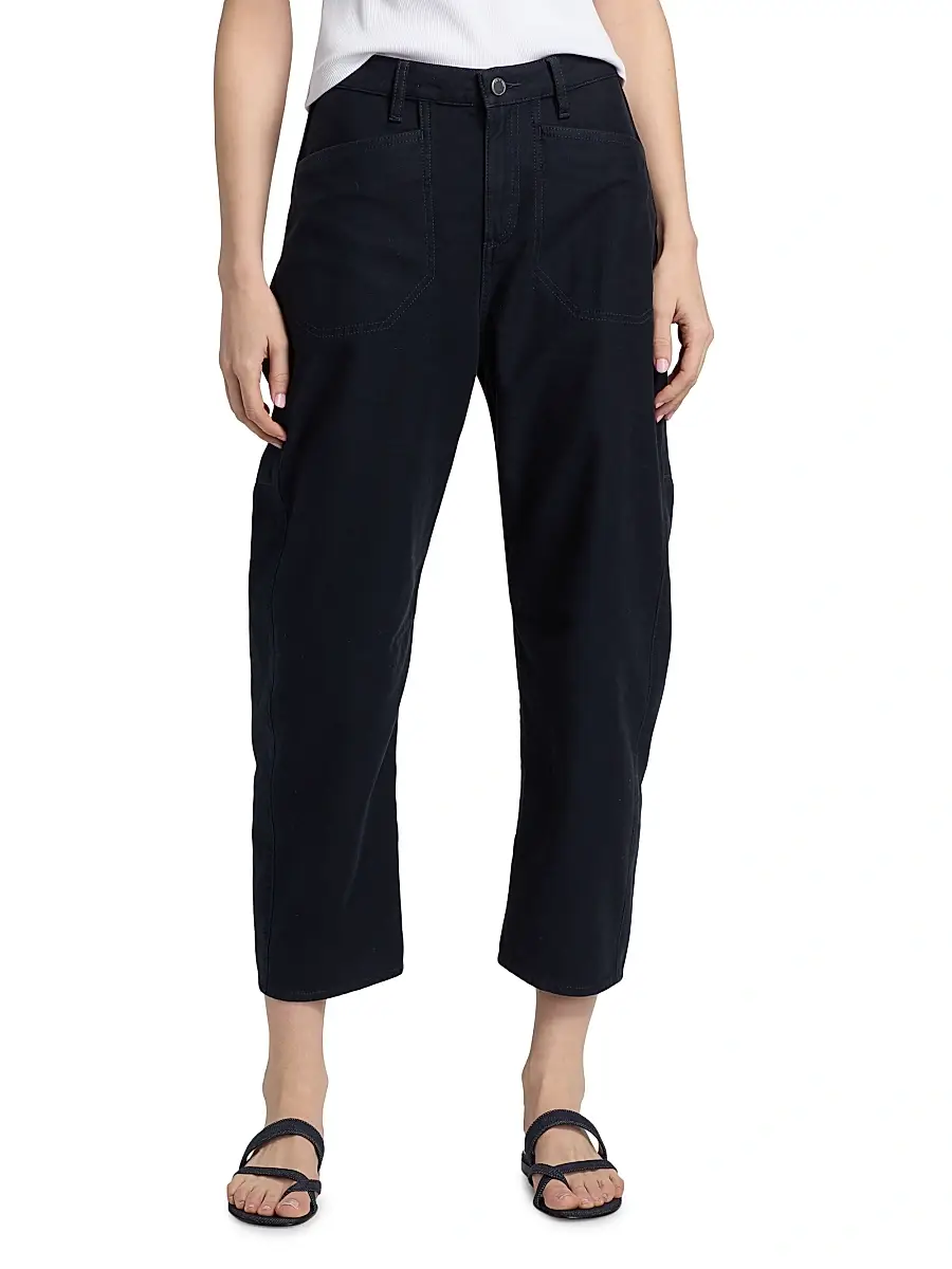 rag & bone Women's Stevie Utility Tapered Cotton Pants | Thumbnail 3