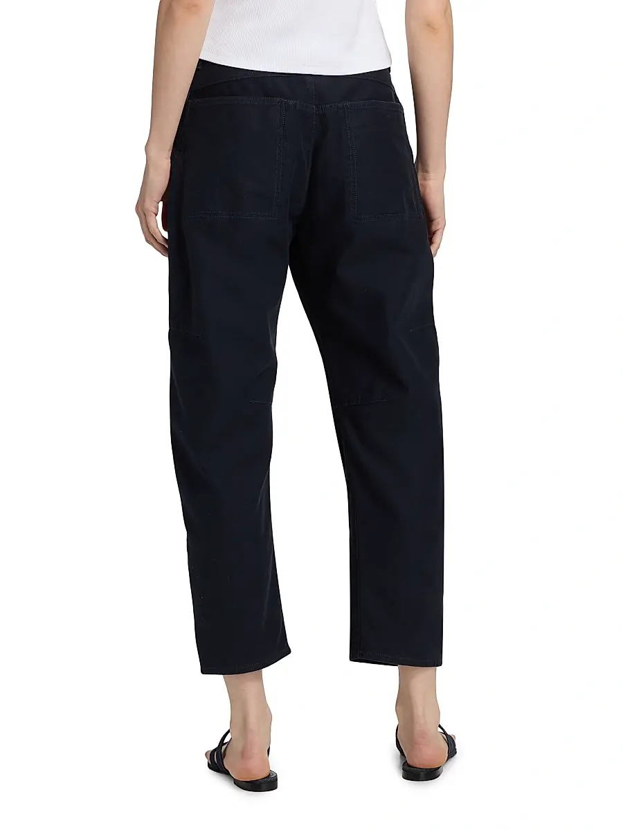 rag & bone Women's Stevie Utility Tapered Cotton Pants | Thumbnail 5