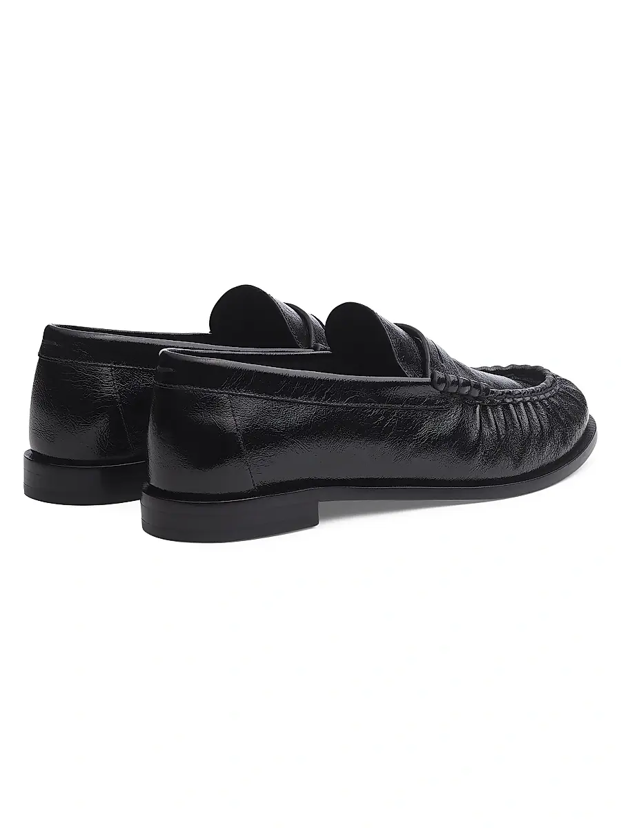 rag & bone Women's Lexi Leather Penny Loafers | Thumbnail 3 rag & bone Women's Lexi Leather Penny Loafers | Thumbnail 3