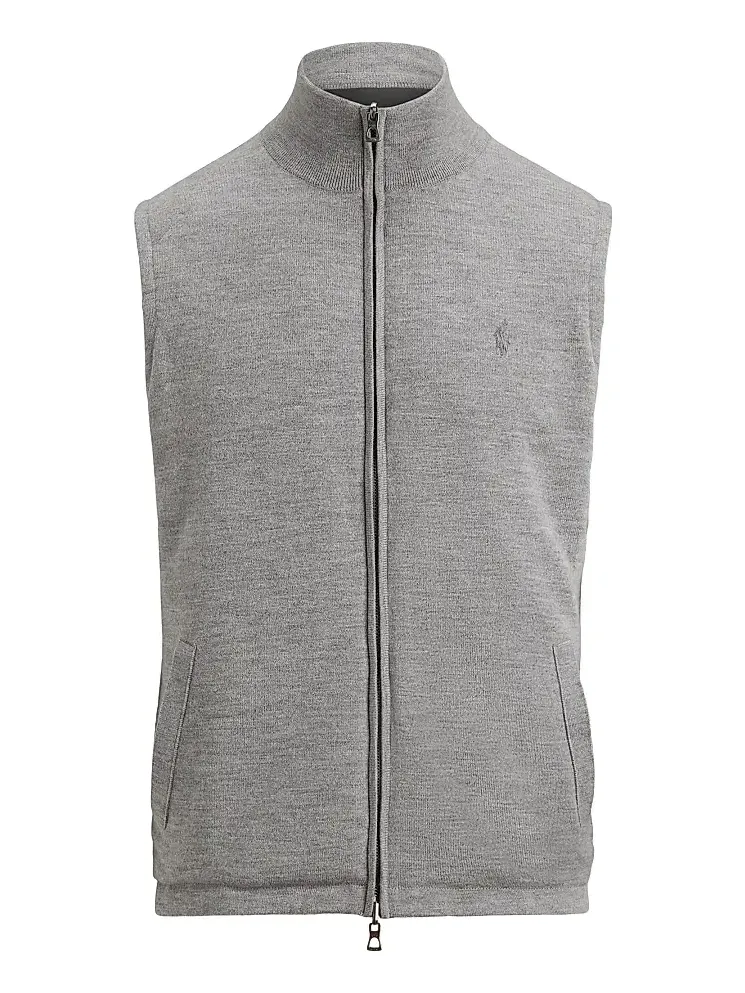 Polo Ralph Lauren Men's Reversible Knit-to-Ripstop Vest