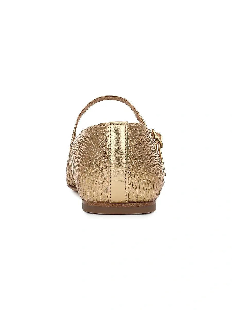 Veronica Beard Women's Ellie Raux Raffia Weave Mary Jane Shoes | Thumbnail 3 Veronica Beard Women's Ellie Raux Raffia Weave Mary Jane Shoes | Thumbnail 3