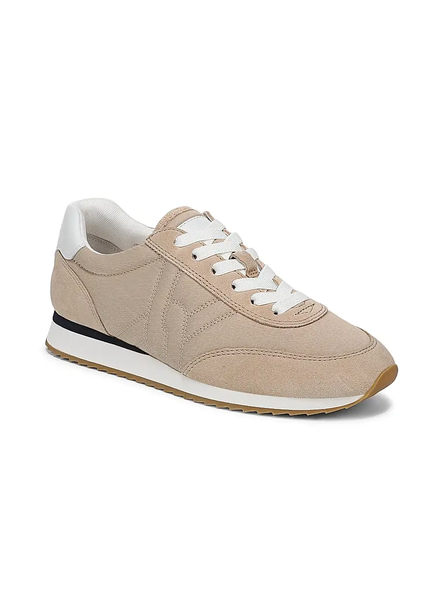 Veronica Beard Women's Penrose Quilted Low-Top Sneakers - Sand | Thumbnail 2 Veronica Beard Women's Penrose Quilted Low-Top Sneakers - Sand | Thumbnail 2