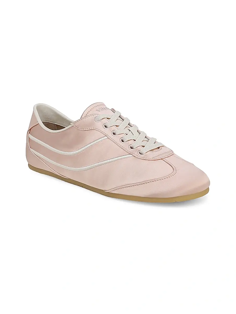 Vince Women's Sunset Satin Slip-On Sneakers | Thumbnail 2 Vince Women's Sunset Satin Slip-On Sneakers | Thumbnail 2