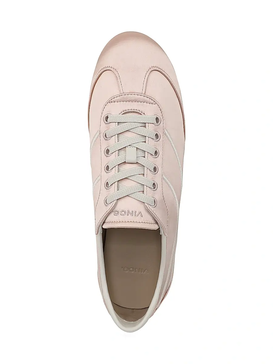 Vince Women's Sunset Satin Slip-On Sneakers | Thumbnail 4 Vince Women's Sunset Satin Slip-On Sneakers | Thumbnail 4