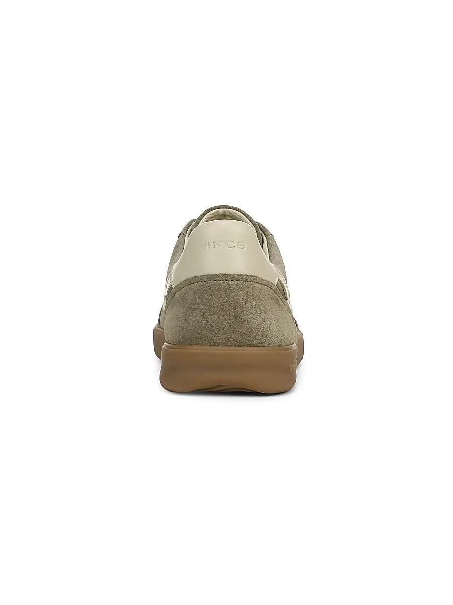 Vince Men's Oasis Suede & Leather Low-Top Sneakers | Thumbnail 3 Vince Men's Oasis Suede & Leather Low-Top Sneakers | Thumbnail 3