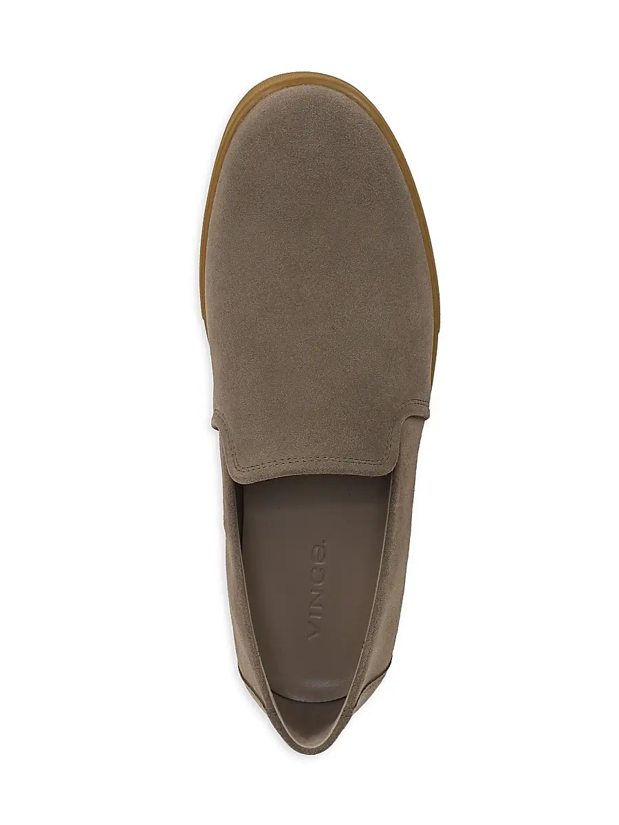 Vince Men's Sean Suede Loafers | Thumbnail 4 Vince Men's Sean Suede Loafers | Thumbnail 4