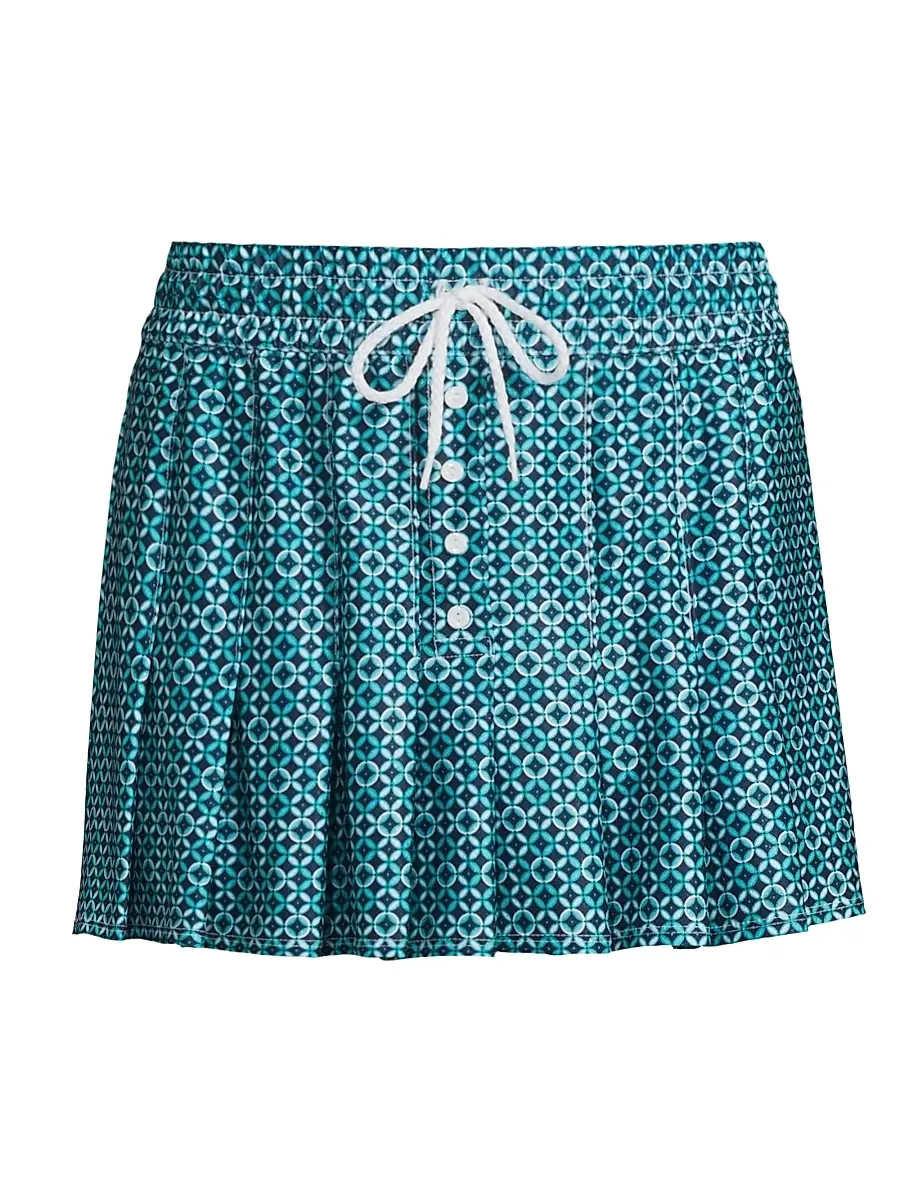 Lucky in Love Women's Winner's Circle Drawstring Skort | Image 1 Lucky in Love Women's Winner's Circle Drawstring Skort | Image 1