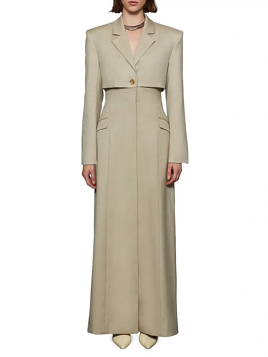 Et Ochs Women's Greer Maxi Blazer Coat | Thumbnail 2 Et Ochs Women's Greer Maxi Blazer Coat | Thumbnail 2