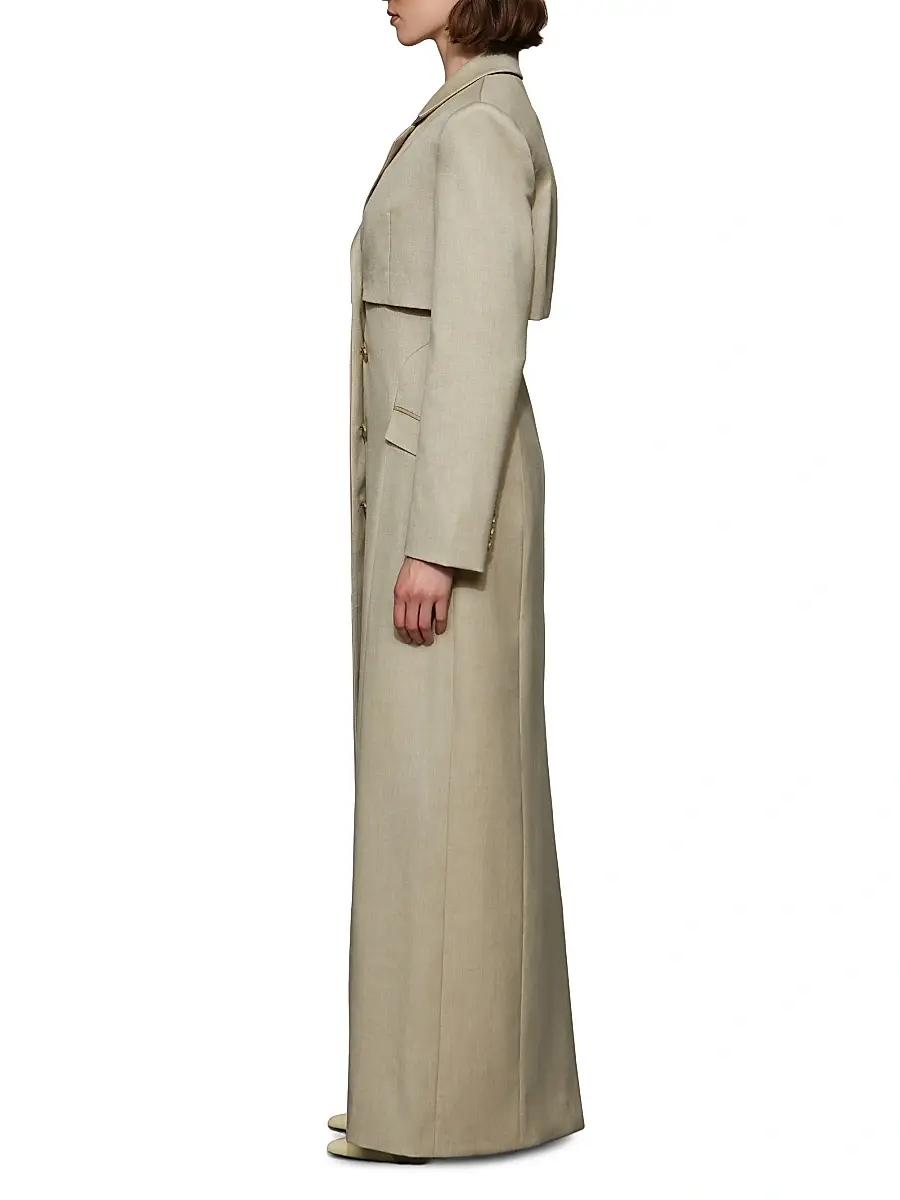 Et Ochs Women's Greer Maxi Blazer Coat | Thumbnail 4 Et Ochs Women's Greer Maxi Blazer Coat | Thumbnail 4