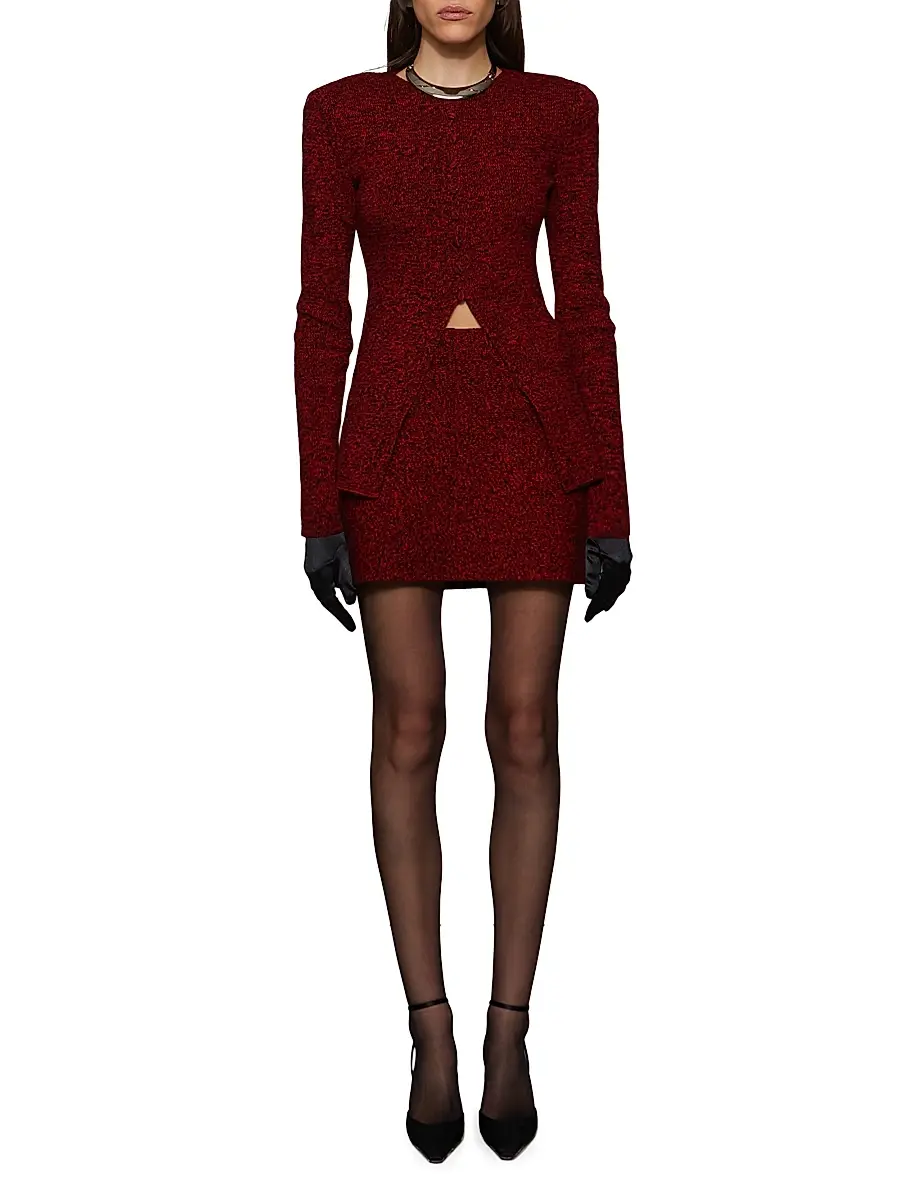 Et Ochs Women's Mischa Marled Knit Cardigan | Thumbnail 2 Et Ochs Women's Mischa Marled Knit Cardigan | Thumbnail 2