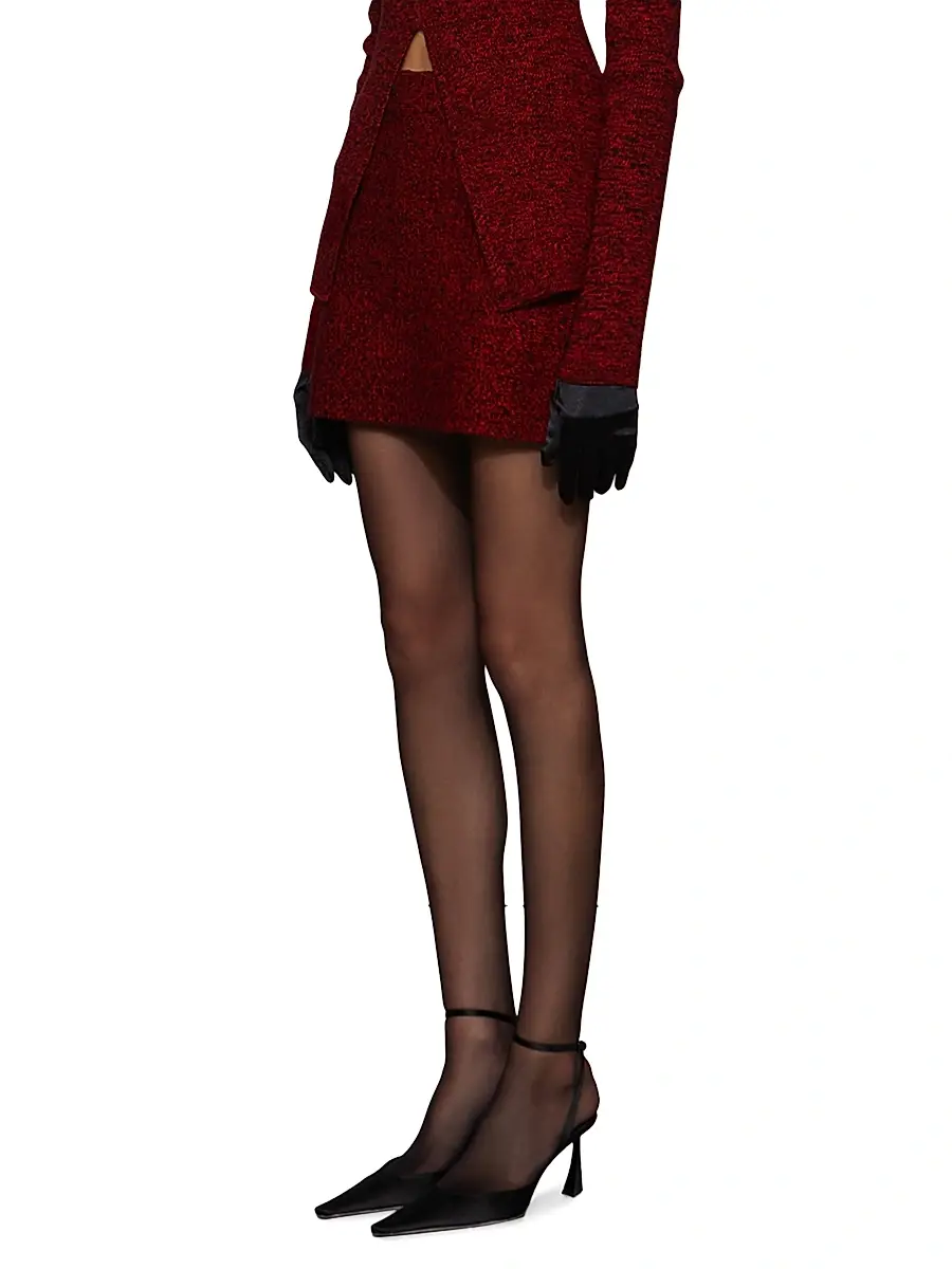 Et Ochs Women's Iris Marled Knit Miniskirt | Thumbnail 4 Et Ochs Women's Iris Marled Knit Miniskirt | Thumbnail 4