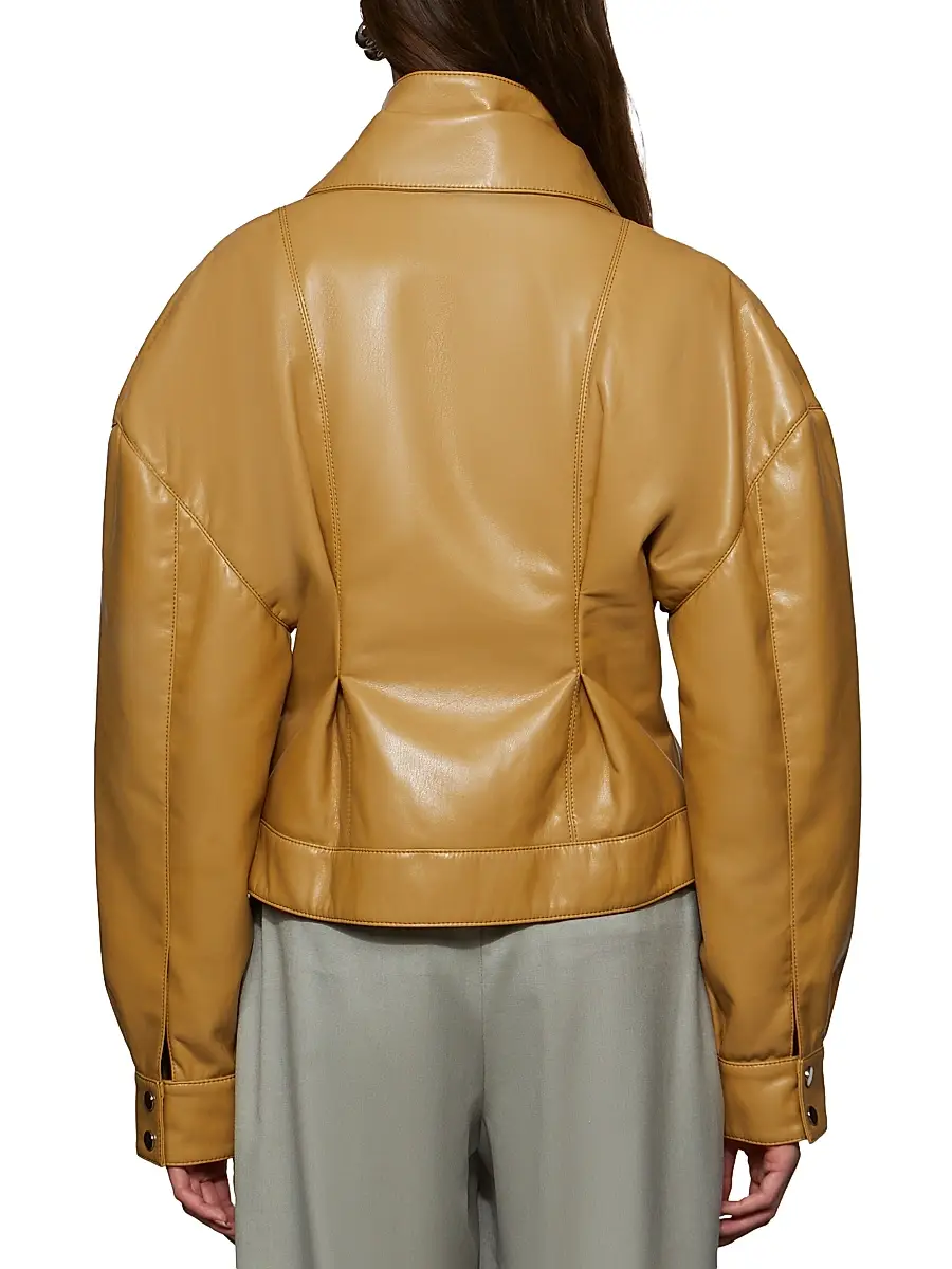 Et Ochs Women's Tanner Faux-Leather Jacket | Thumbnail 5