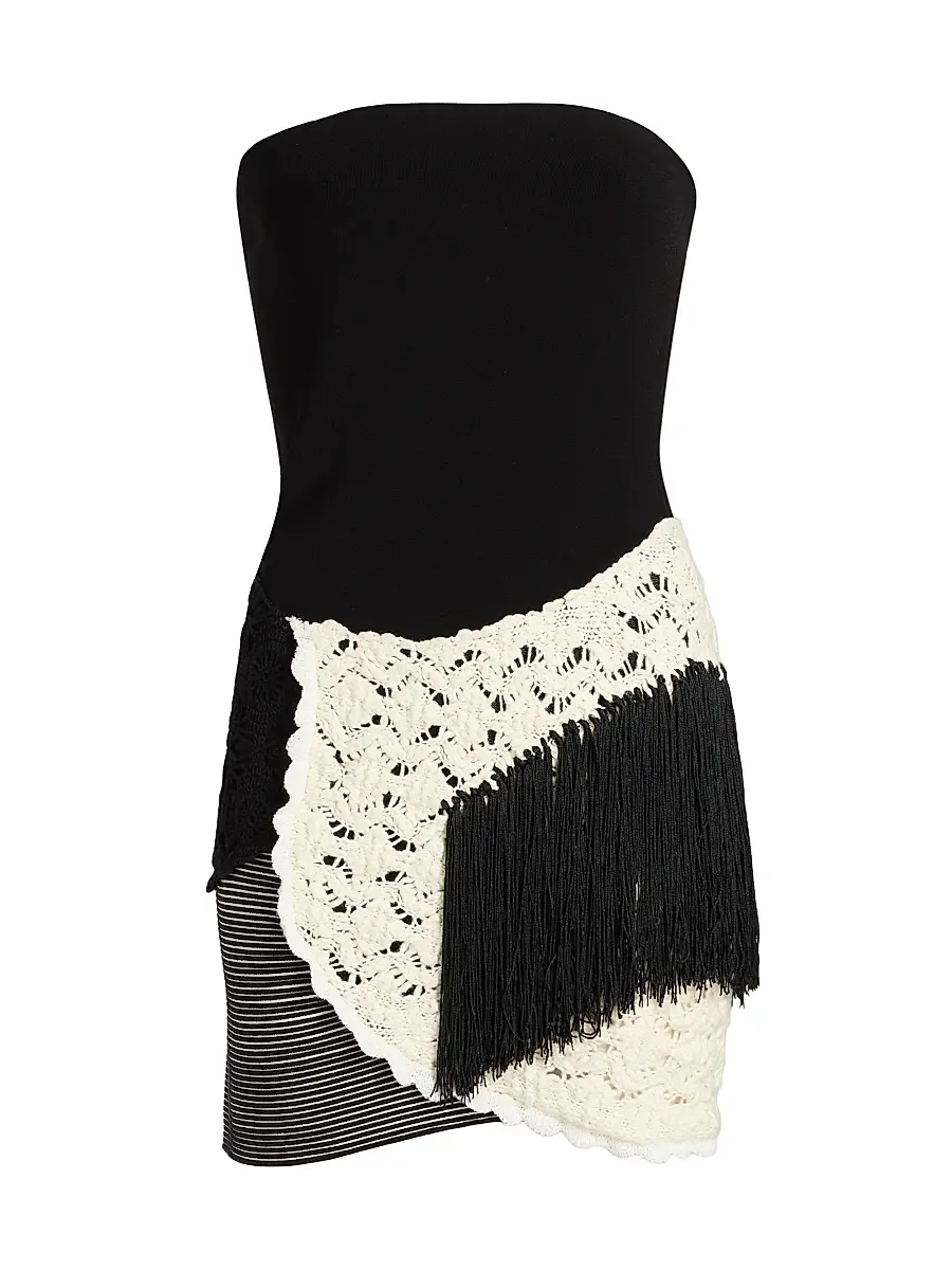 Et Ochs Women's Florence Strapless Knit Minidress